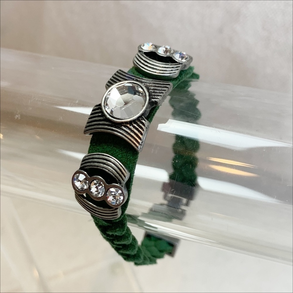 Lia Sophia Accomplice Bracelet Green